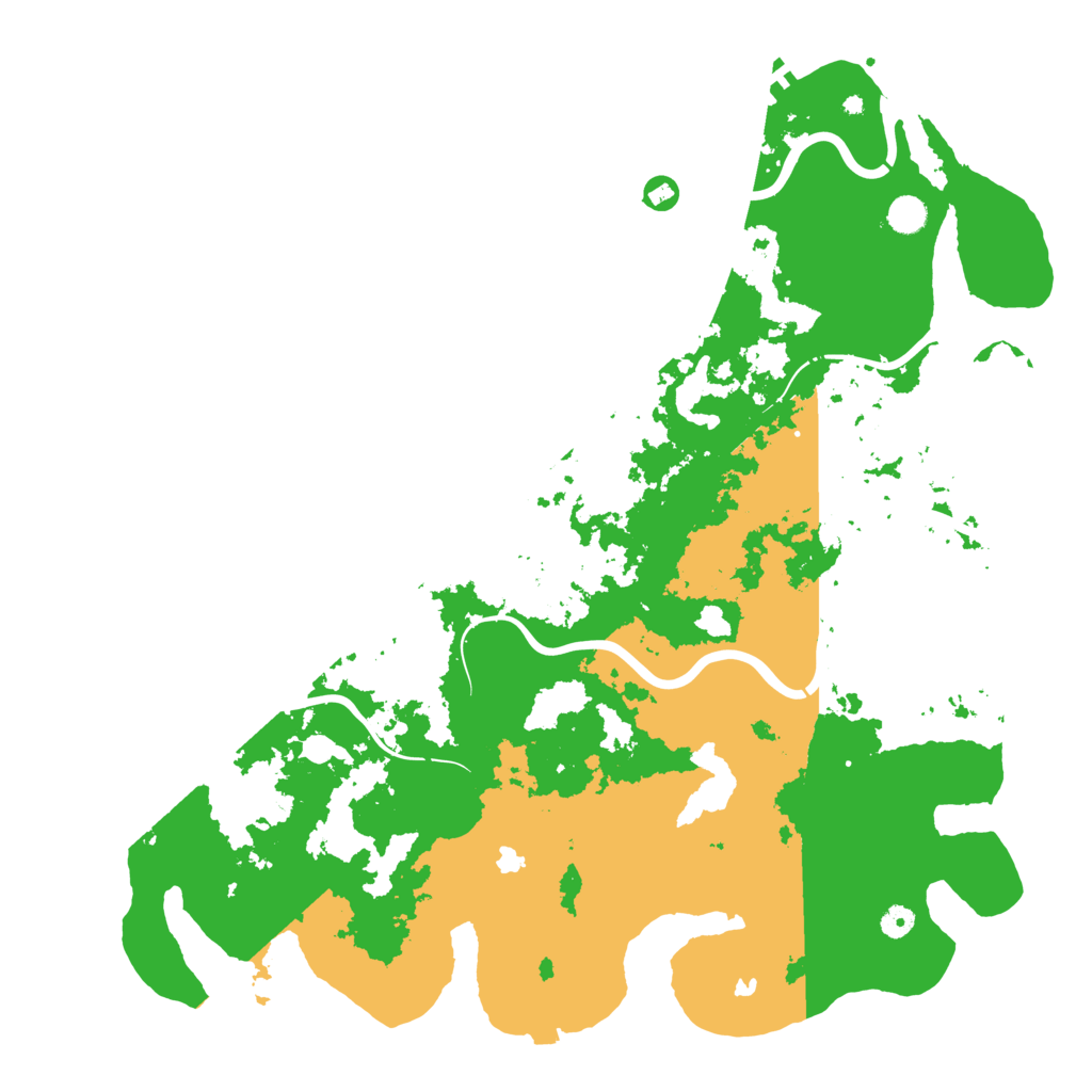 Biome Rust Map: Procedural Map, Size: 5000, Seed: 1359515791