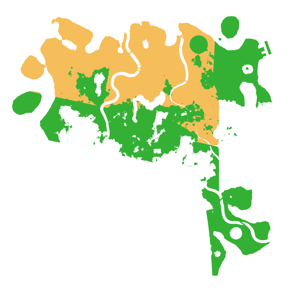 Biome Rust Map: Procedural Map, Size: 4250, Seed: 1796523966