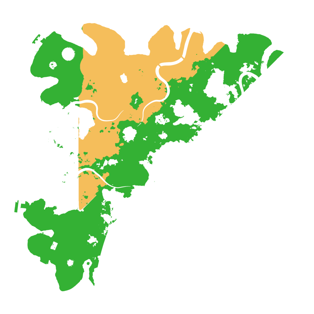 Biome Rust Map: Procedural Map, Size: 4250, Seed: 62770