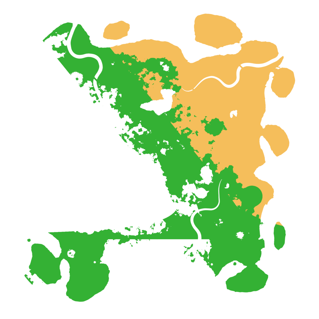 Biome Rust Map: Procedural Map, Size: 4000, Seed: 947709126