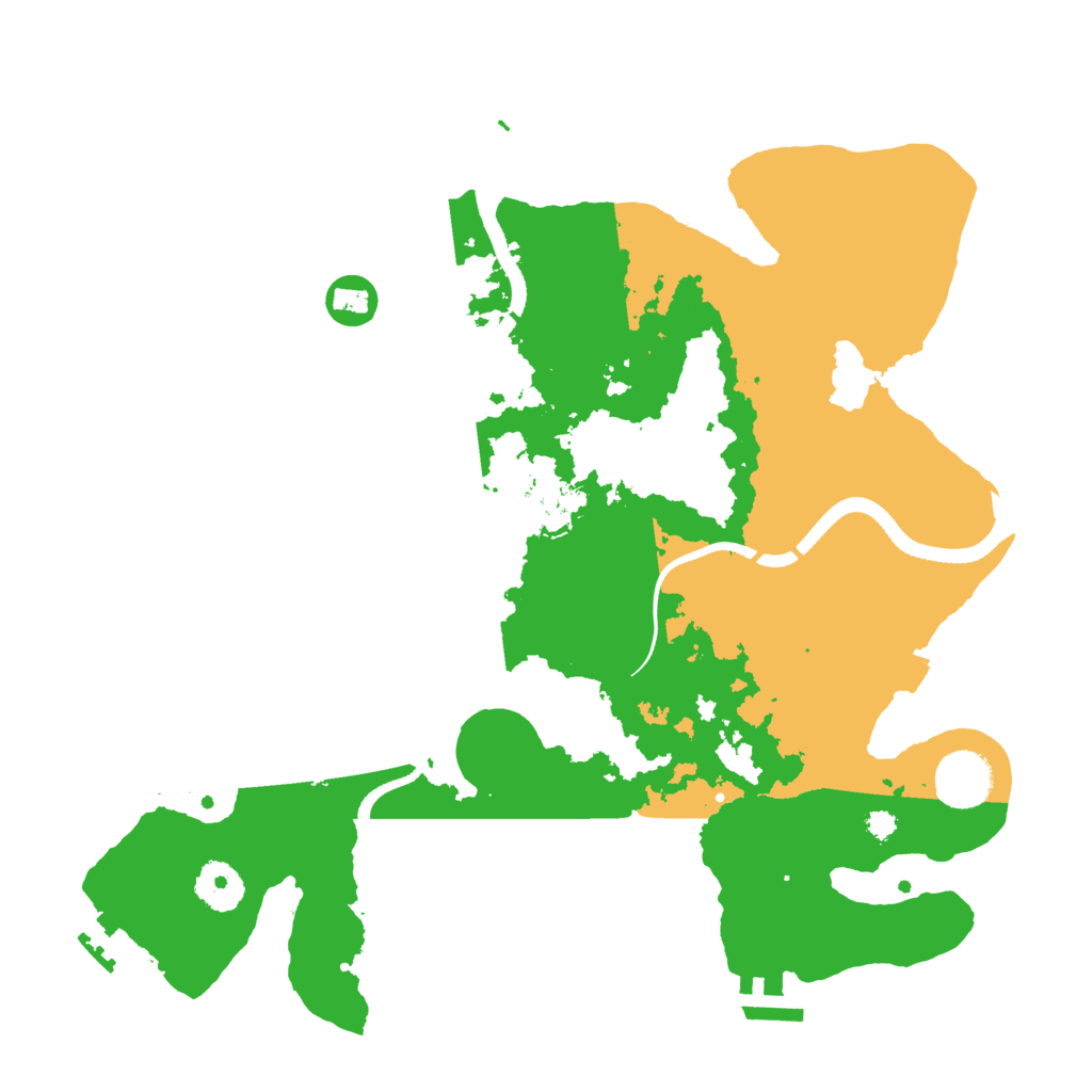 Biome Rust Map: Procedural Map, Size: 3400, Seed: 1721052119