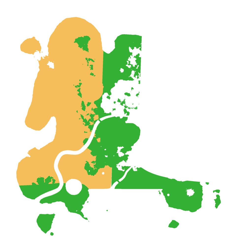 Biome Rust Map: Procedural Map, Size: 3000, Seed: 406750