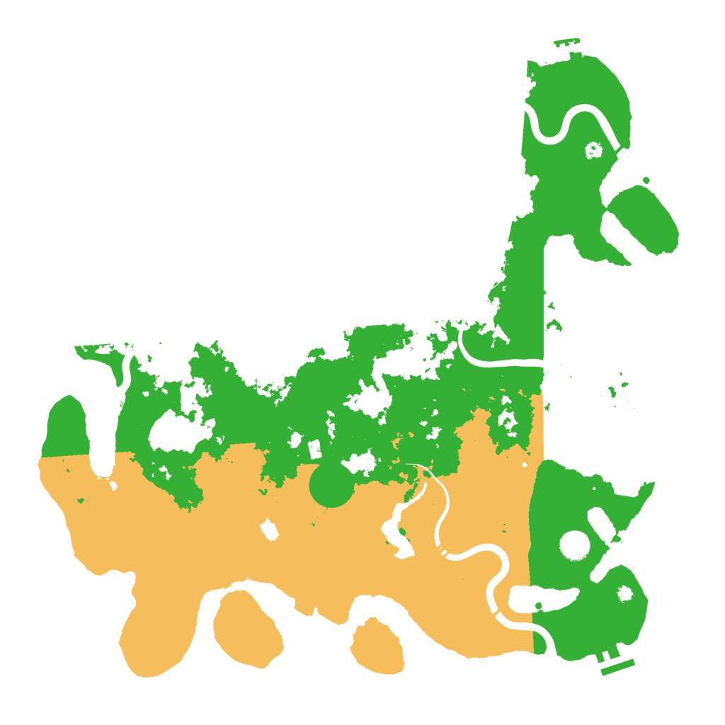 Biome Rust Map: Procedural Map, Size: 4250, Seed: 1595028025