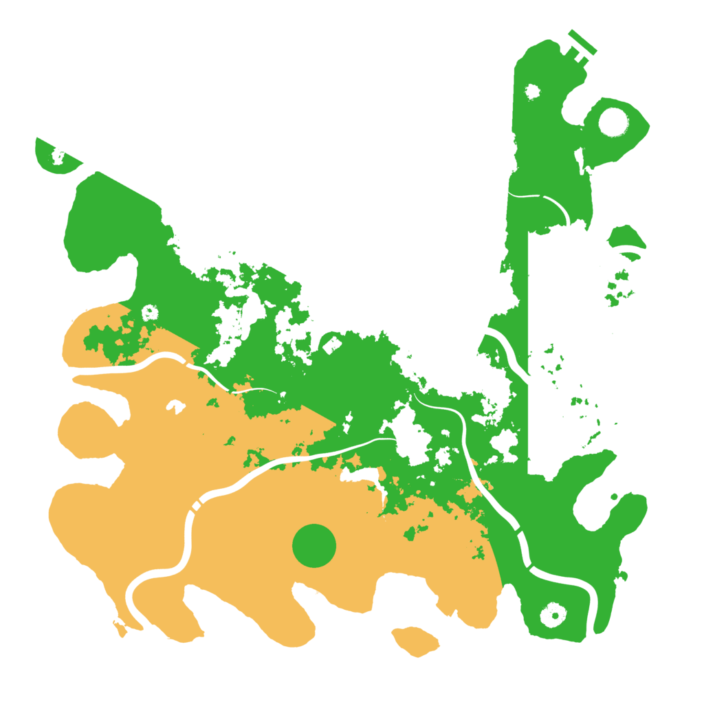 Biome Rust Map: Procedural Map, Size: 4250, Seed: 173416435