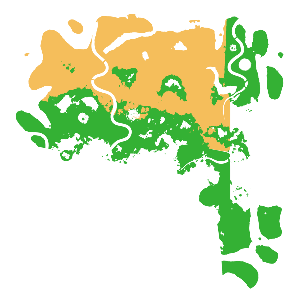 Biome Rust Map: Procedural Map, Size: 4450, Seed: 973475413