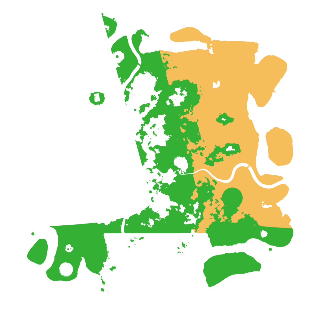 Biome Rust Map: Procedural Map, Size: 4000, Seed: 1216474133