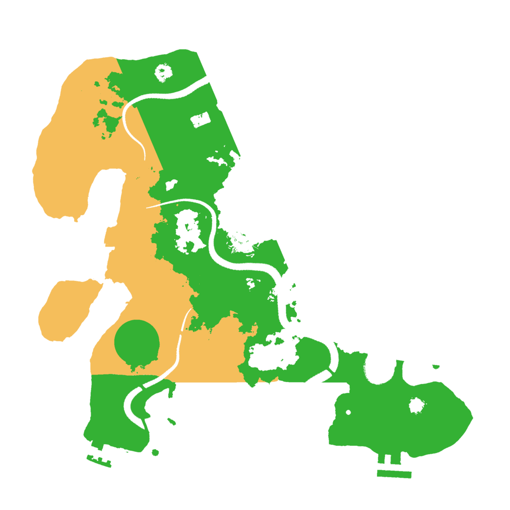 Biome Rust Map: Procedural Map, Size: 3000, Seed: 1974563972