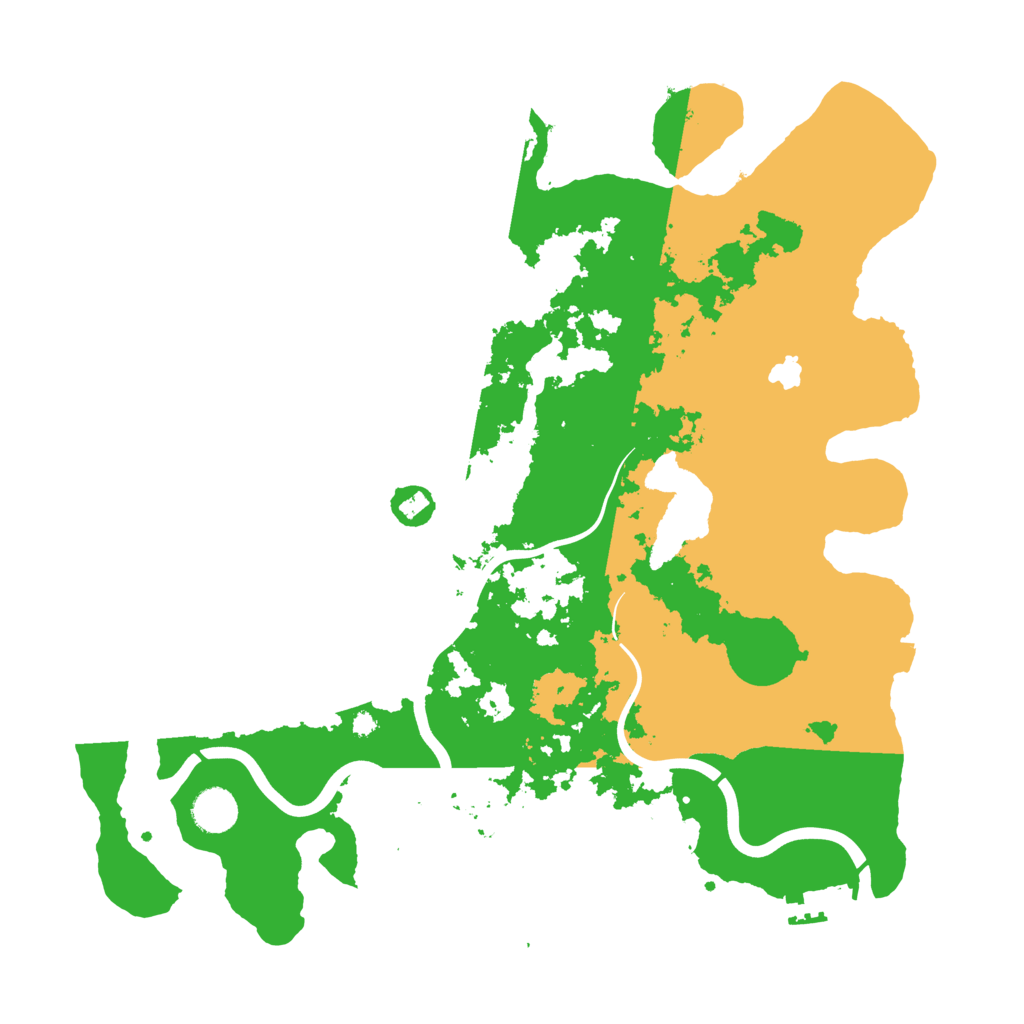 Biome Rust Map: Procedural Map, Size: 4000, Seed: 1253523813