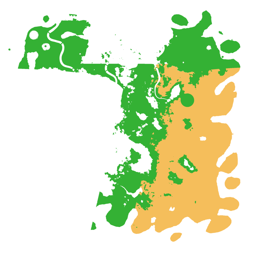 Biome Rust Map: Procedural Map, Size: 5000, Seed: 2145233015