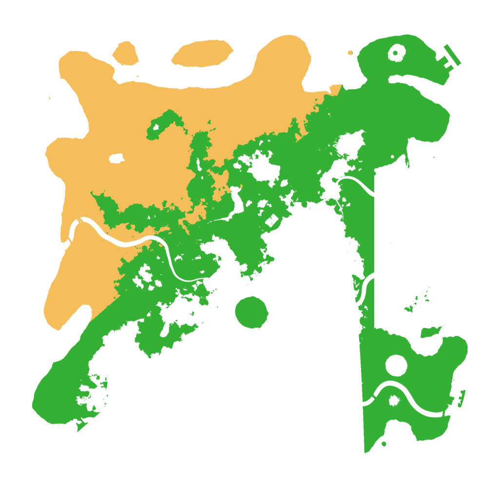 Biome Rust Map: Procedural Map, Size: 4250, Seed: 766579482