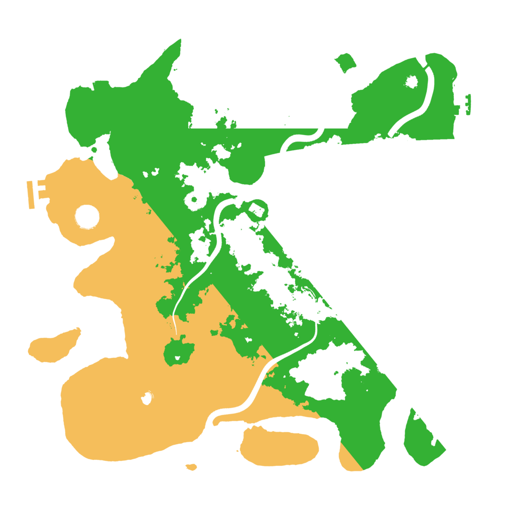 Biome Rust Map: Procedural Map, Size: 3731, Seed: 1337