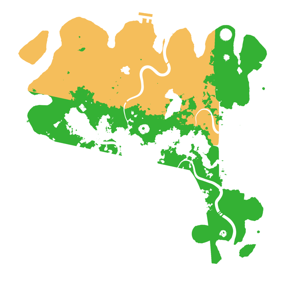 Biome Rust Map: Procedural Map, Size: 4250, Seed: 82145982