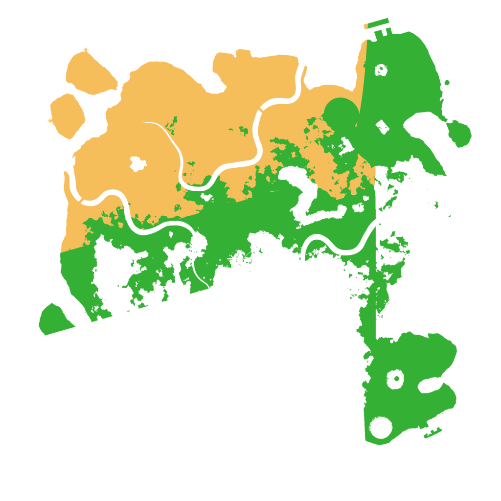 Biome Rust Map: Procedural Map, Size: 4000, Seed: 1519135045