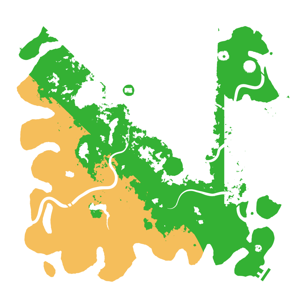 Biome Rust Map: Procedural Map, Size: 4250, Seed: 318375622