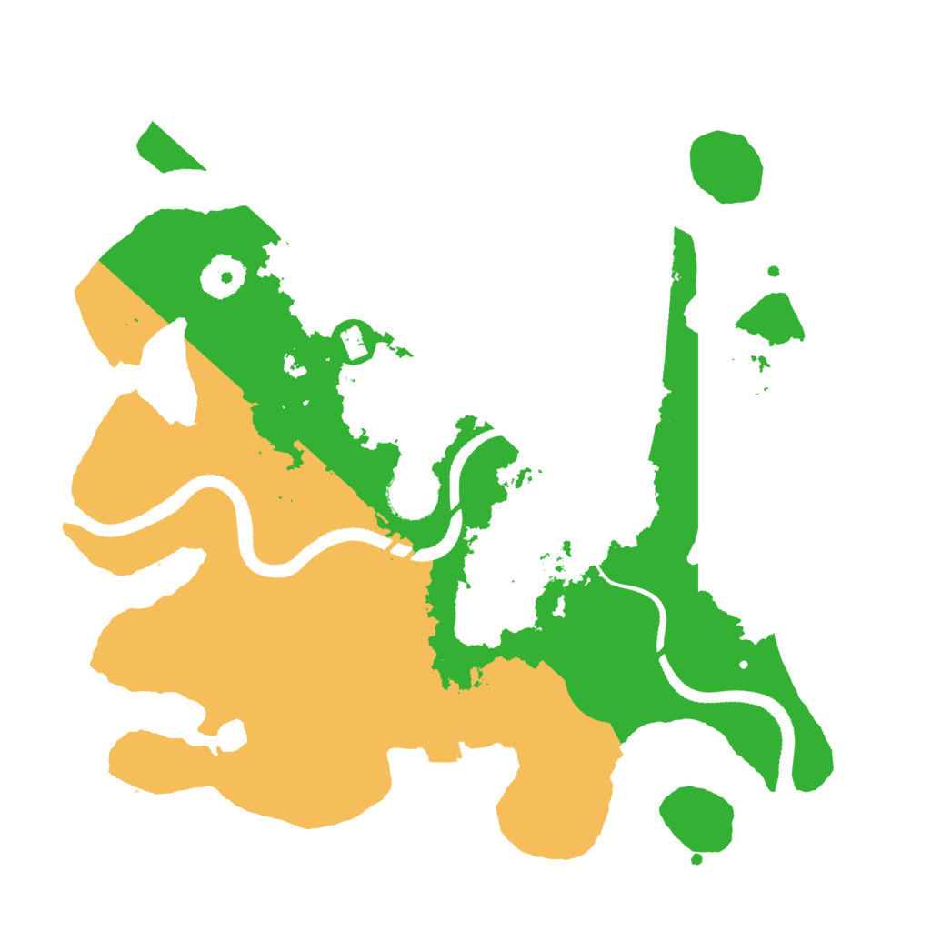 Biome Rust Map: Procedural Map, Size: 3250, Seed: 1562478953