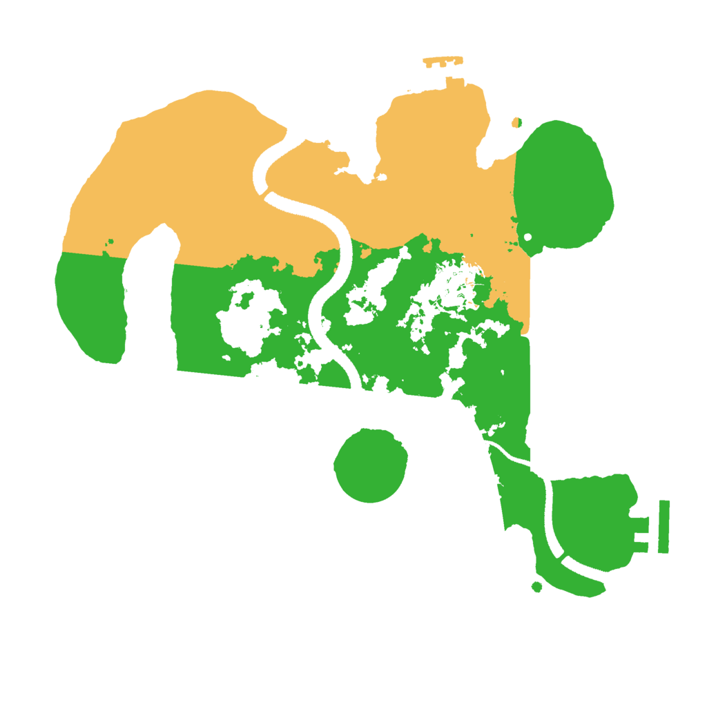 Biome Rust Map: Procedural Map, Size: 2700, Seed: 1612798746