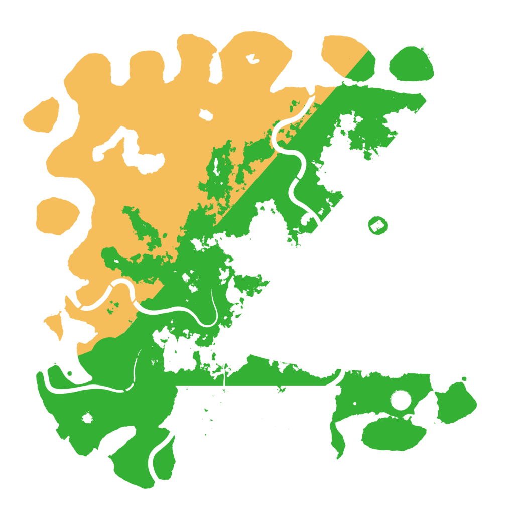 Biome Rust Map: Procedural Map, Size: 4500, Seed: 1156514740