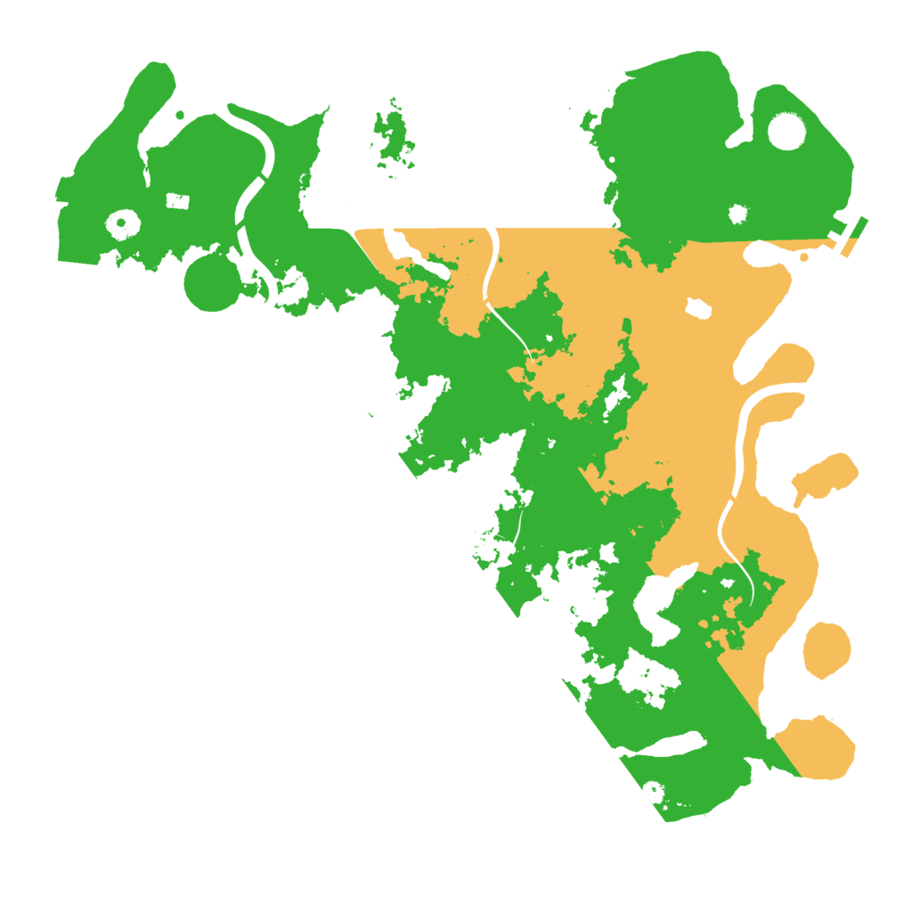 Biome Rust Map: Procedural Map, Size: 4250, Seed: 683195236