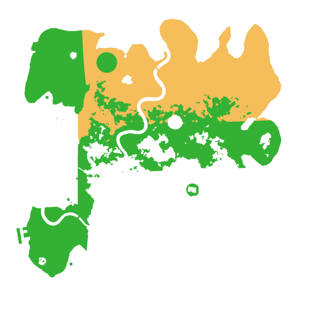 Biome Rust Map: Procedural Map, Size: 4000, Seed: 1803337257
