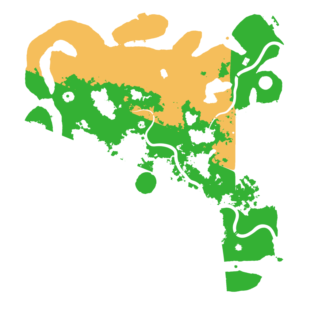 Biome Rust Map: Procedural Map, Size: 4250, Seed: 1660187137