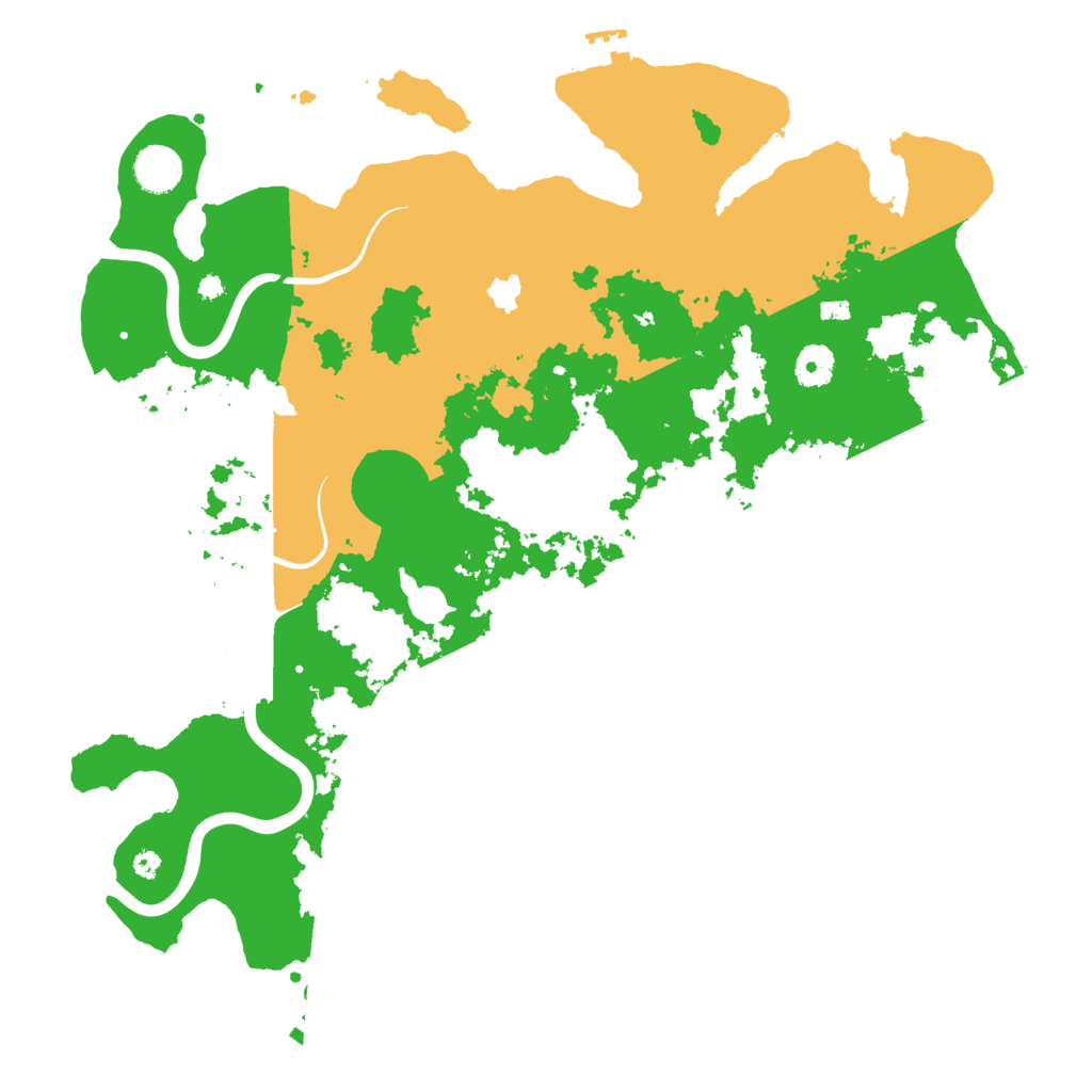 Biome Rust Map: Procedural Map, Size: 4000, Seed: 1764373162