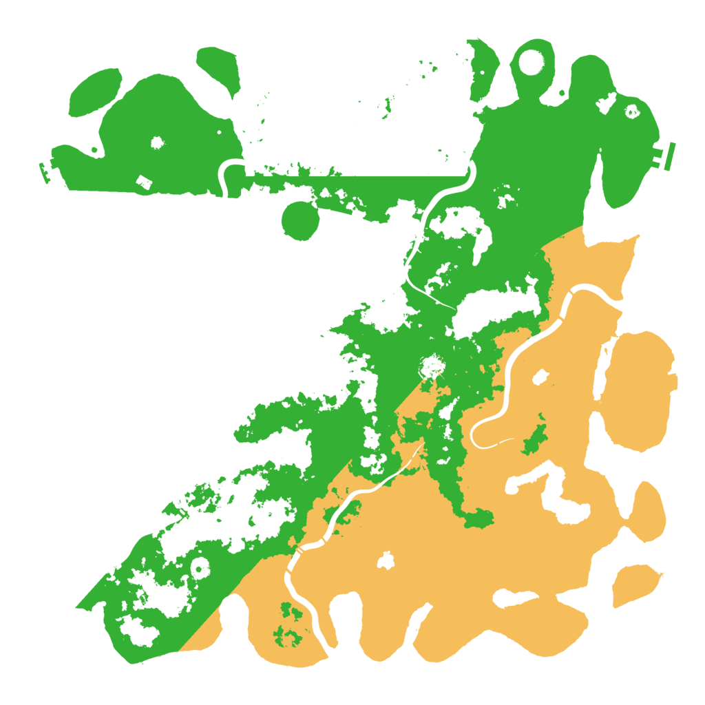 Biome Rust Map: Procedural Map, Size: 5000, Seed: 82660940