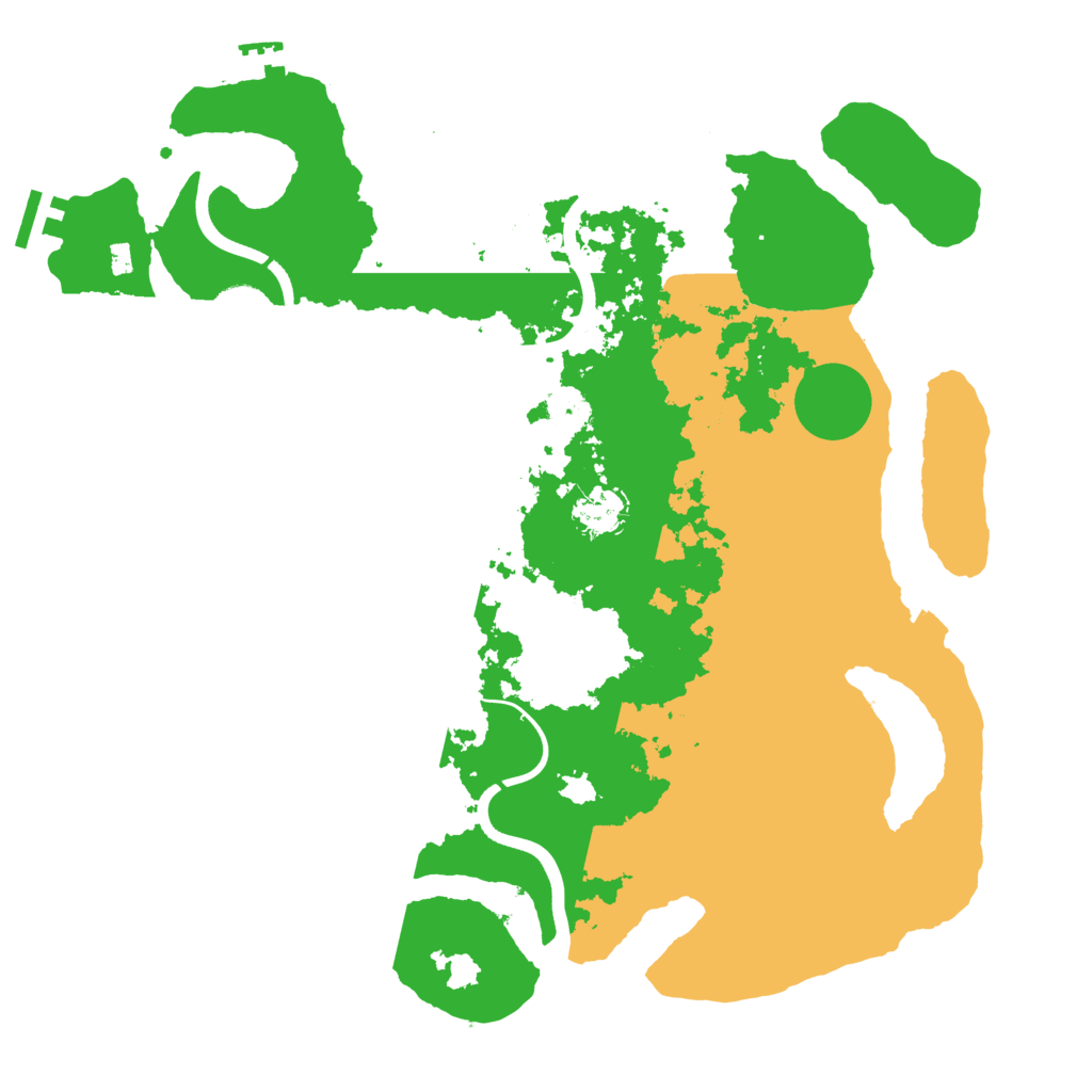 Biome Rust Map: Procedural Map, Size: 3750, Seed: 1779381942