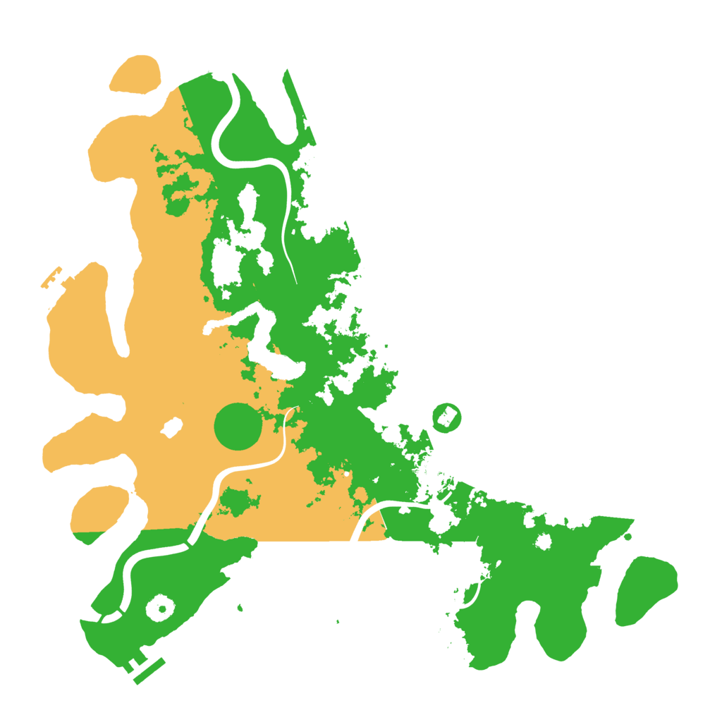 Biome Rust Map: Procedural Map, Size: 4000, Seed: 1062274099