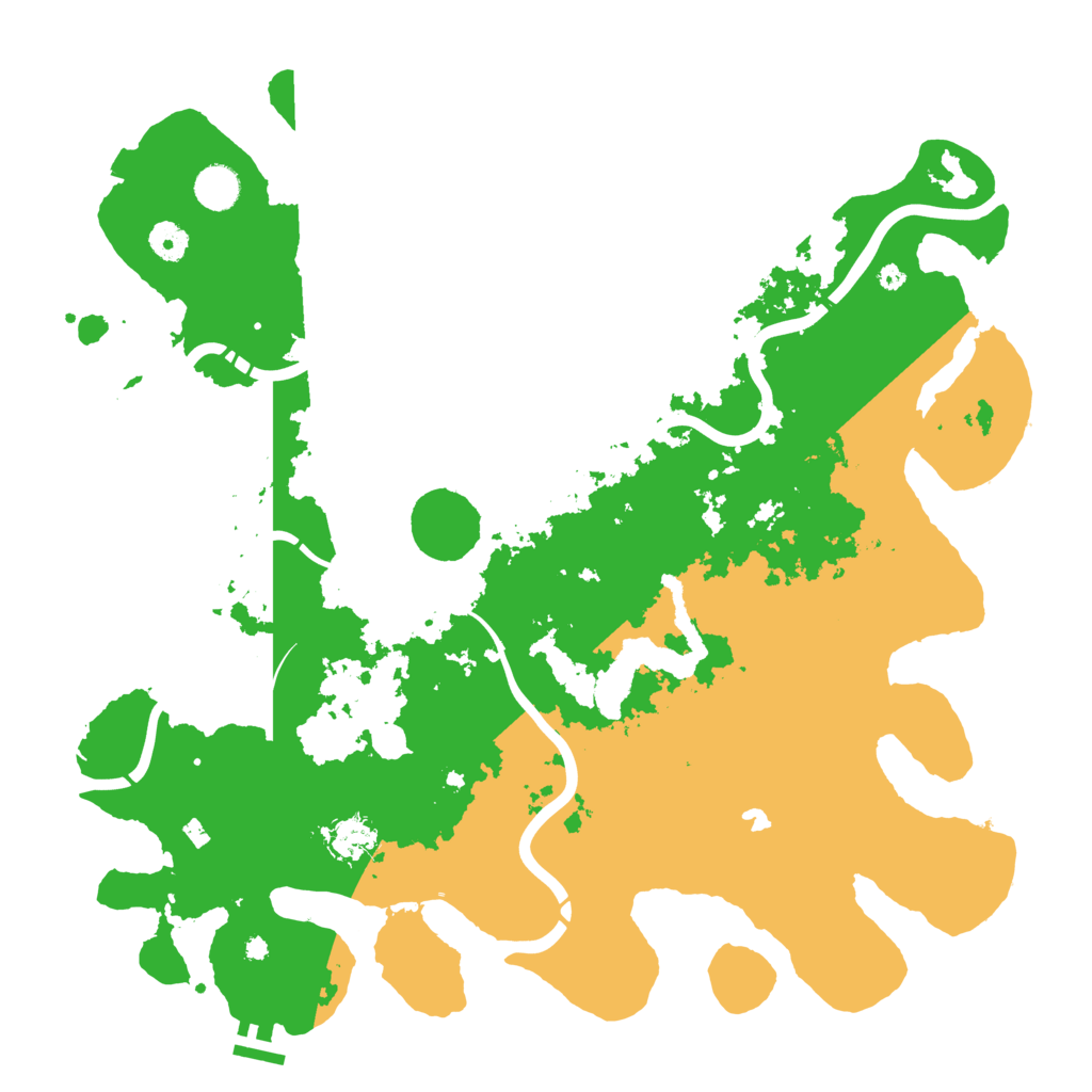 Biome Rust Map: Procedural Map, Size: 4250, Seed: 136090179