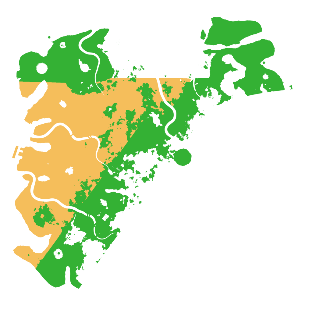 Biome Rust Map: Procedural Map, Size: 5000, Seed: 278381084