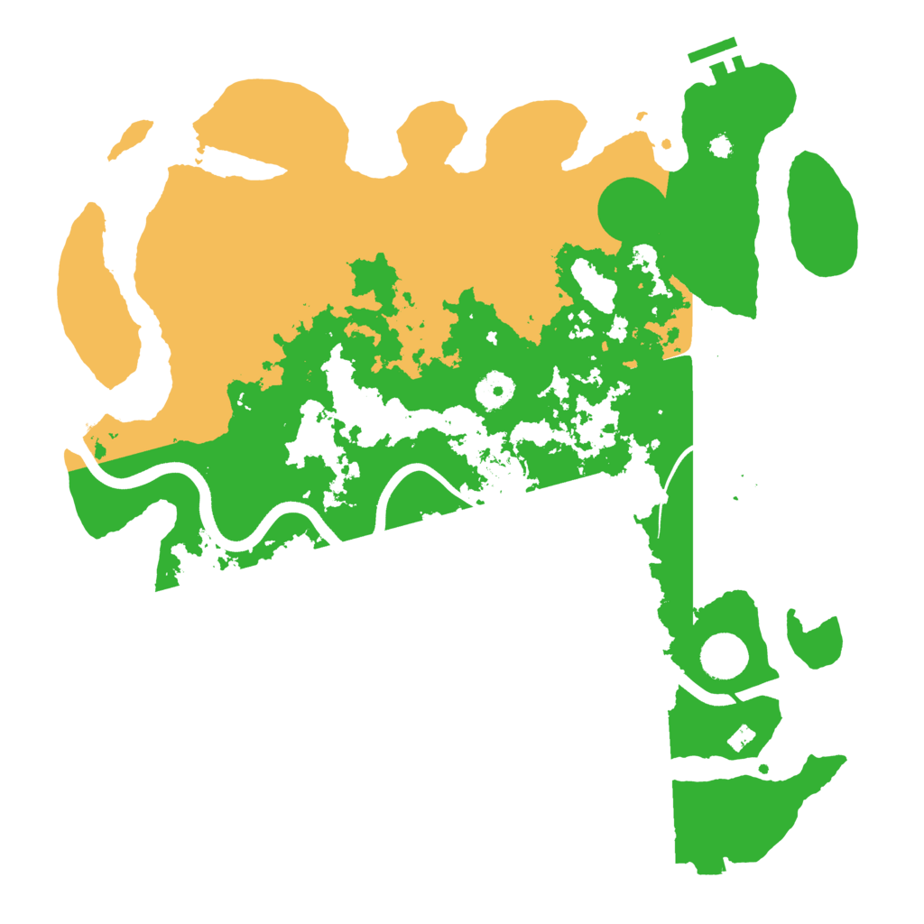 Biome Rust Map: Procedural Map, Size: 3750, Seed: 2100645370