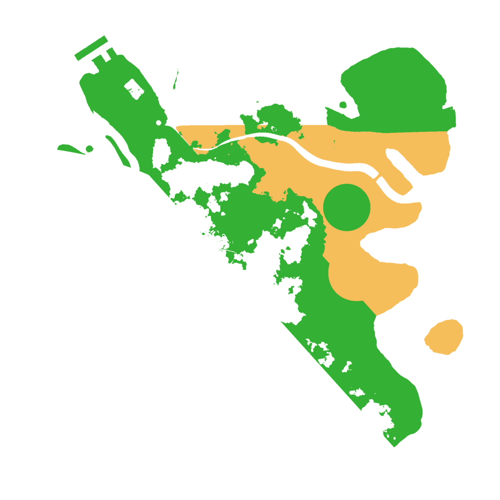 Biome Rust Map: Procedural Map, Size: 2800, Seed: 1188514268