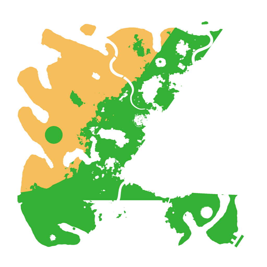 Biome Rust Map: Procedural Map, Size: 4000, Seed: 470934399