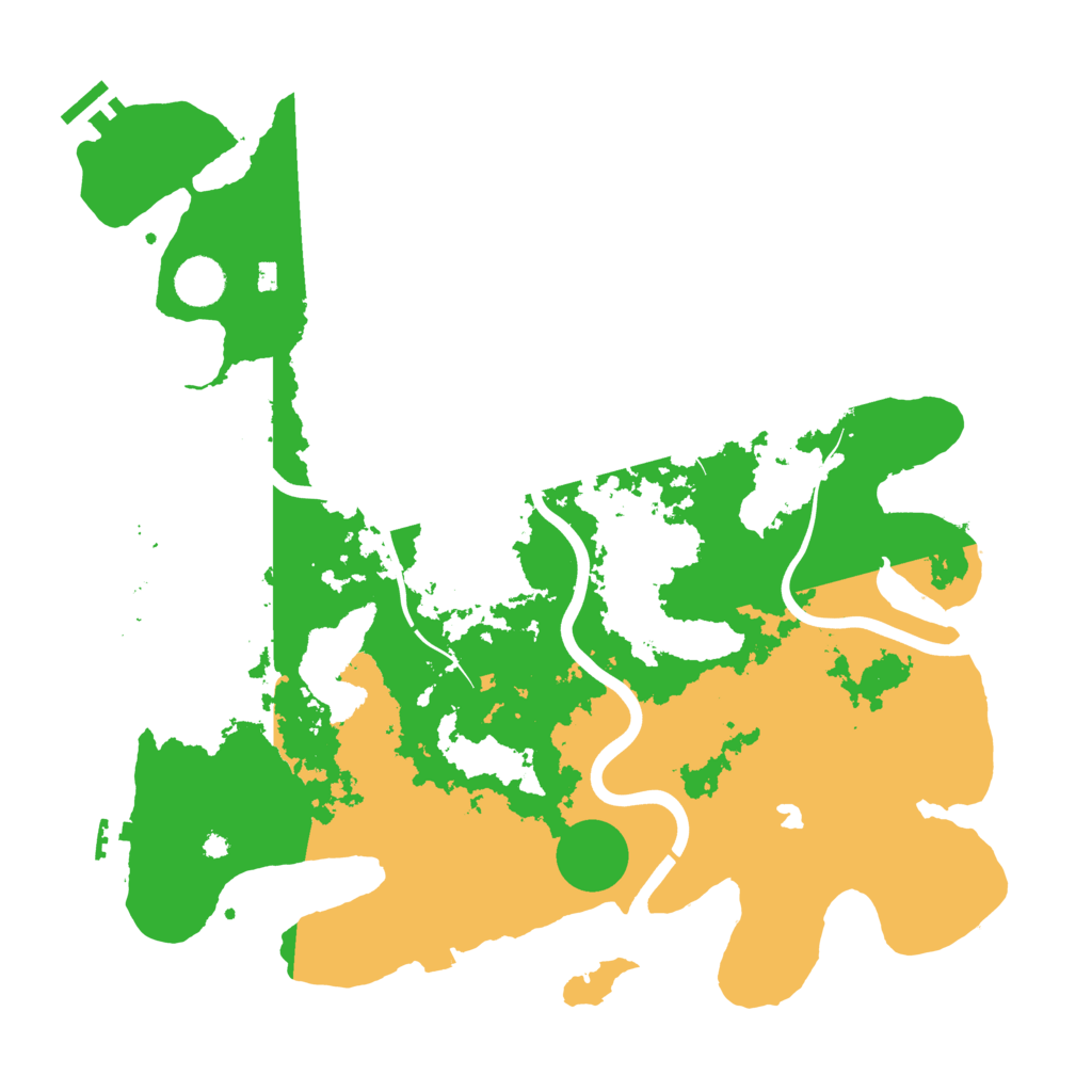 Biome Rust Map: Procedural Map, Size: 4000, Seed: 22052026