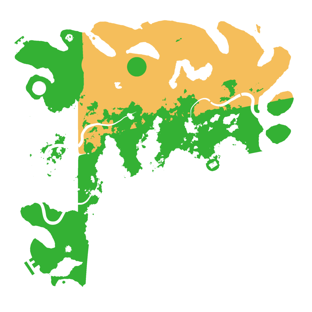 Biome Rust Map: Procedural Map, Size: 4250, Seed: 2104895217