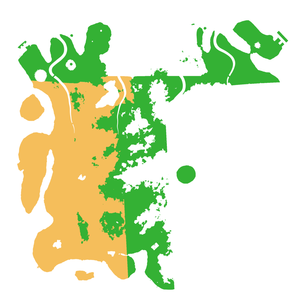 Biome Rust Map: Procedural Map, Size: 4500, Seed: 1729845948