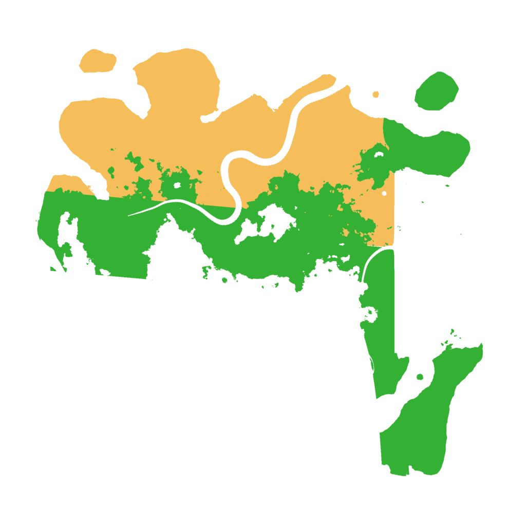 Biome Rust Map: Procedural Map, Size: 3250, Seed: 27336161