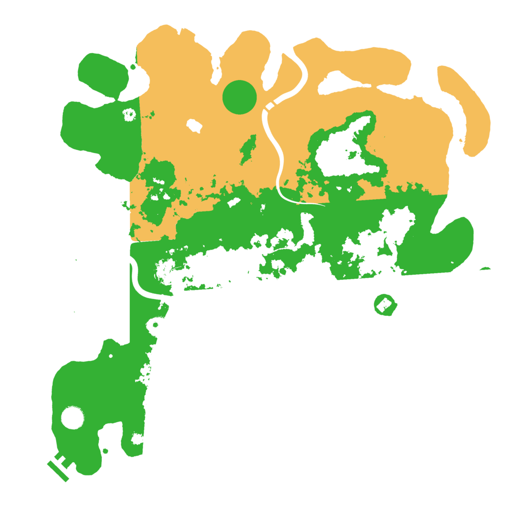 Biome Rust Map: Procedural Map, Size: 4000, Seed: 123070633