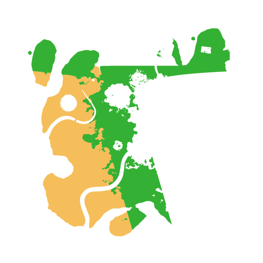 Biome Rust Map: Procedural Map, Size: 2800, Seed: 1400344461