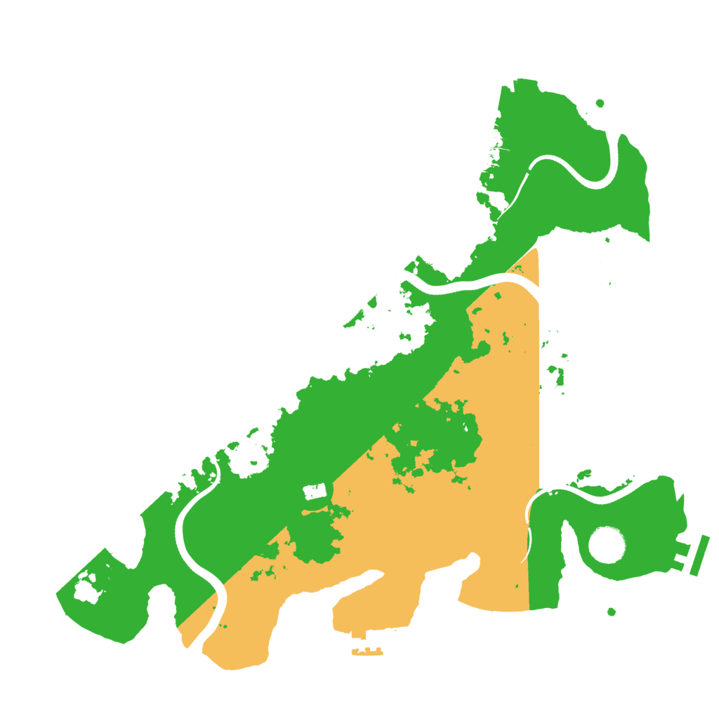 Biome Rust Map: Procedural Map, Size: 3500, Seed: 1471652552