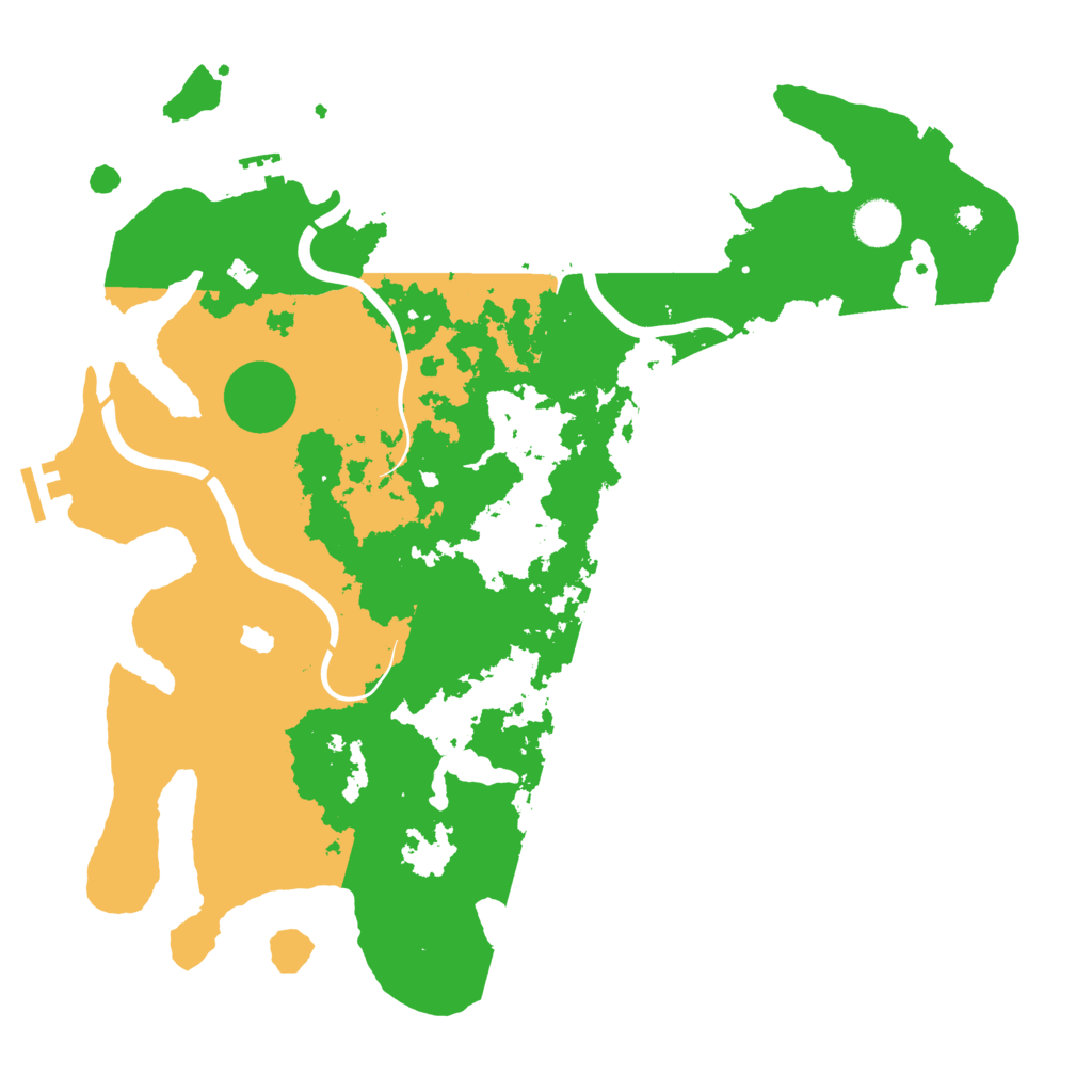 Biome Rust Map: Procedural Map, Size: 4000, Seed: 262831454