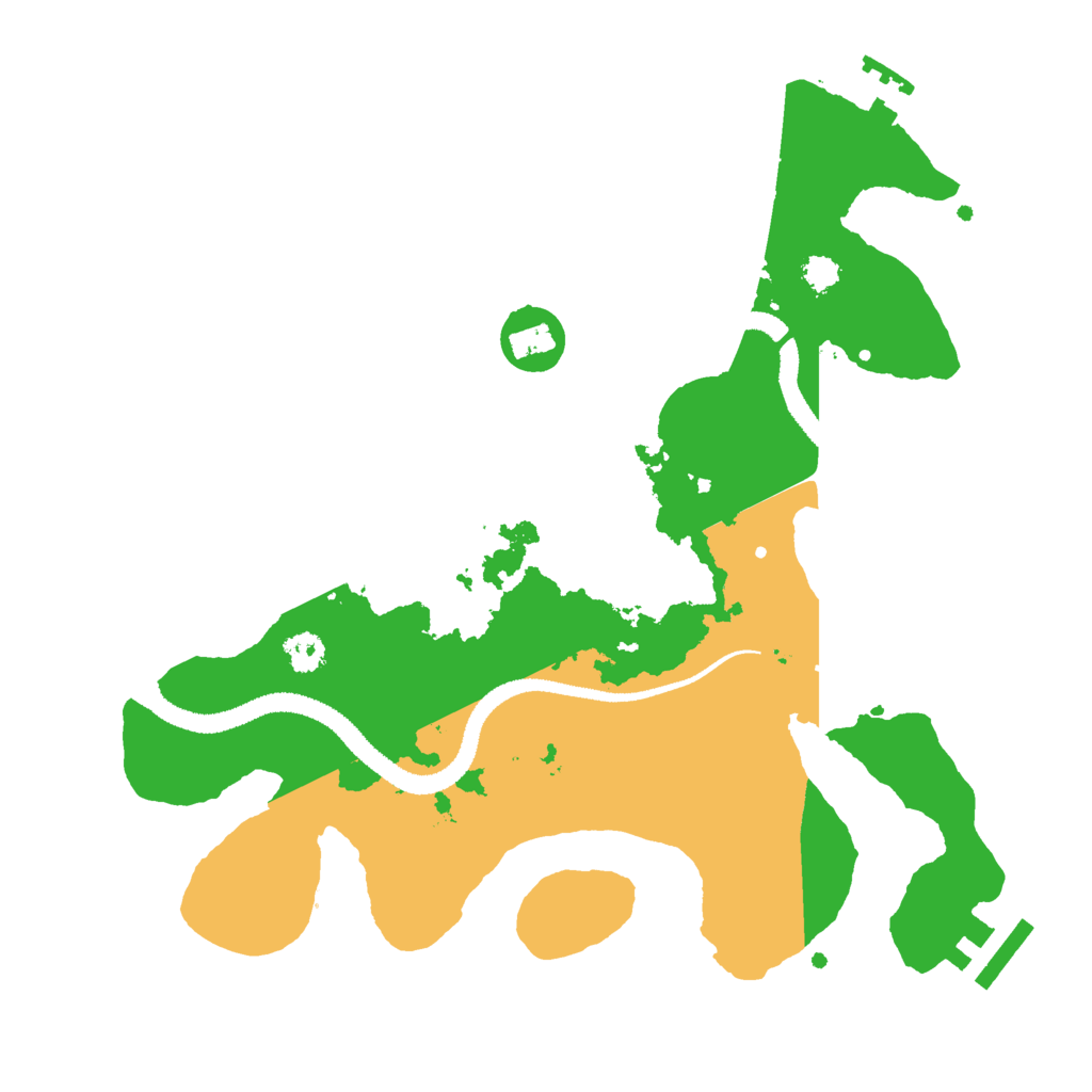 Biome Rust Map: Procedural Map, Size: 2800, Seed: 772597494