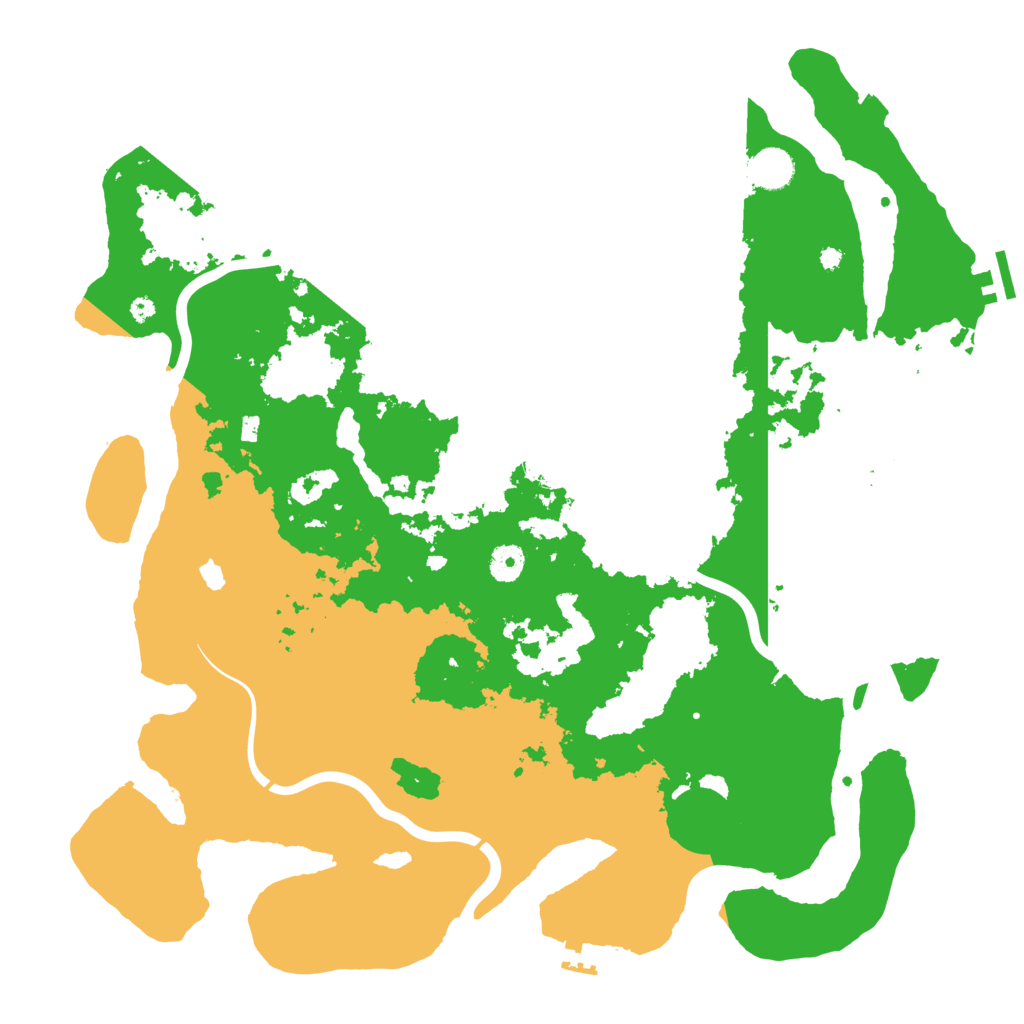 Biome Rust Map: Procedural Map, Size: 4250, Seed: 604518938