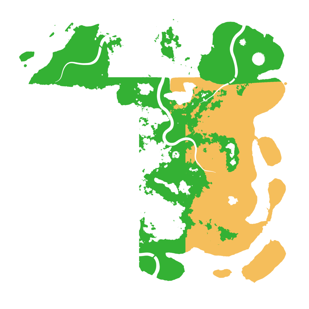 Biome Rust Map: Procedural Map, Size: 4250, Seed: 1182658316