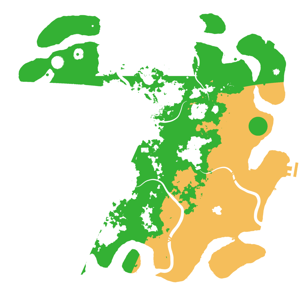 Biome Rust Map: Procedural Map, Size: 4250, Seed: 744789175