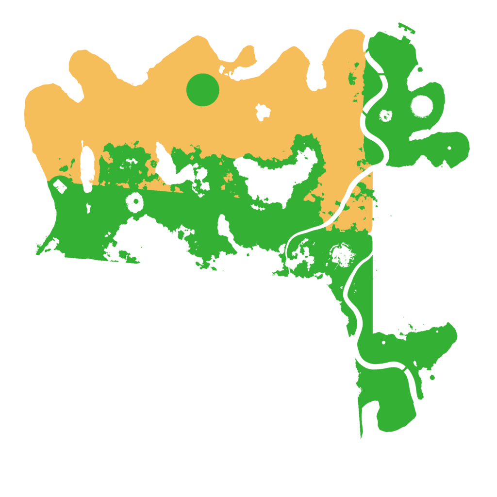 Biome Rust Map: Procedural Map, Size: 4000, Seed: 373825844