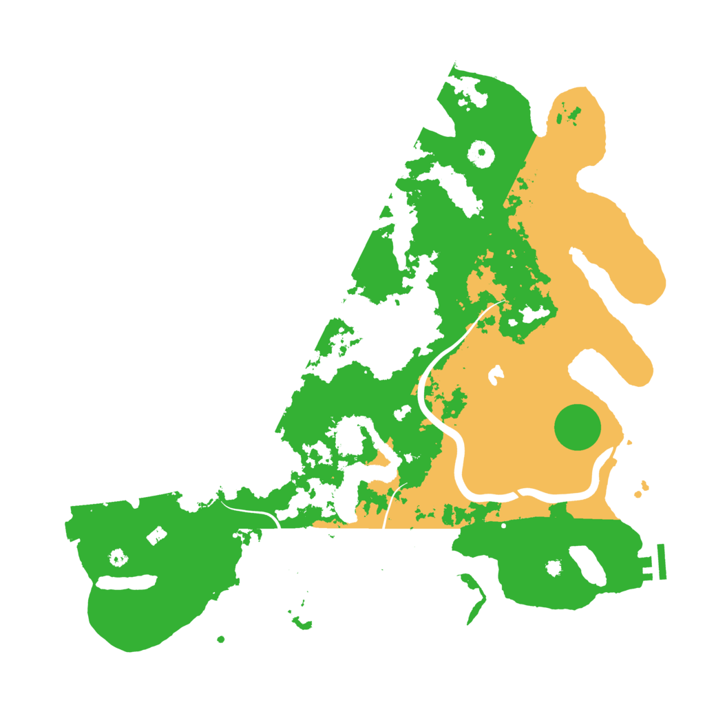 Biome Rust Map: Procedural Map, Size: 4000, Seed: 849512894