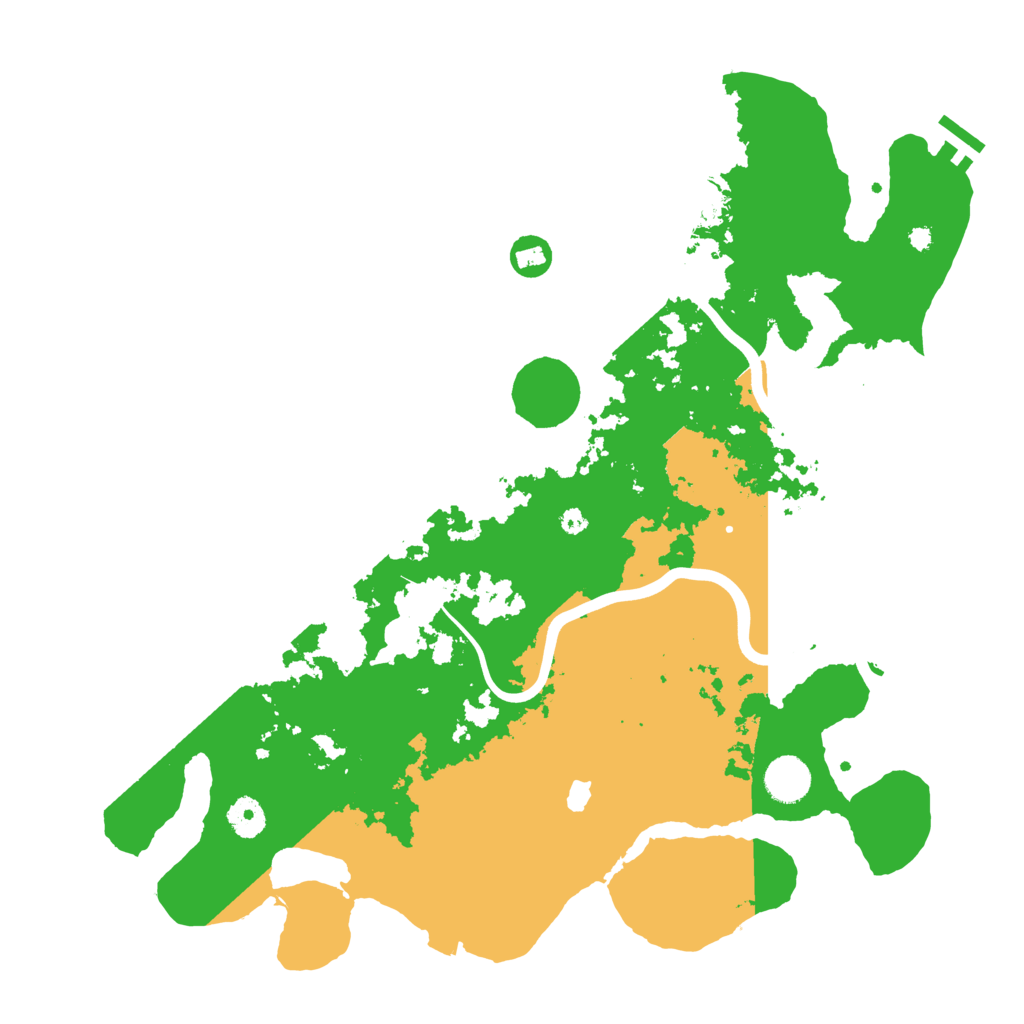 Biome Rust Map: Procedural Map, Size: 4000, Seed: 504465182