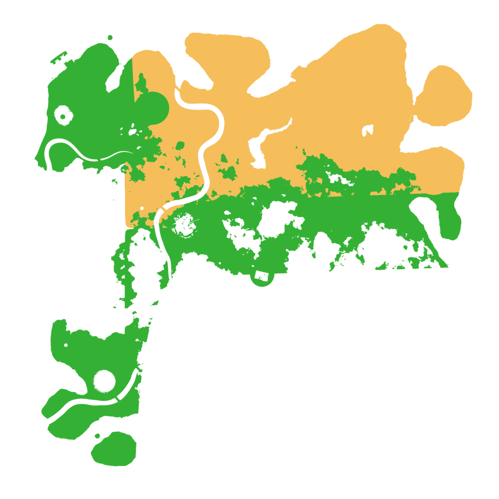 Biome Rust Map: Procedural Map, Size: 4000, Seed: 576308990