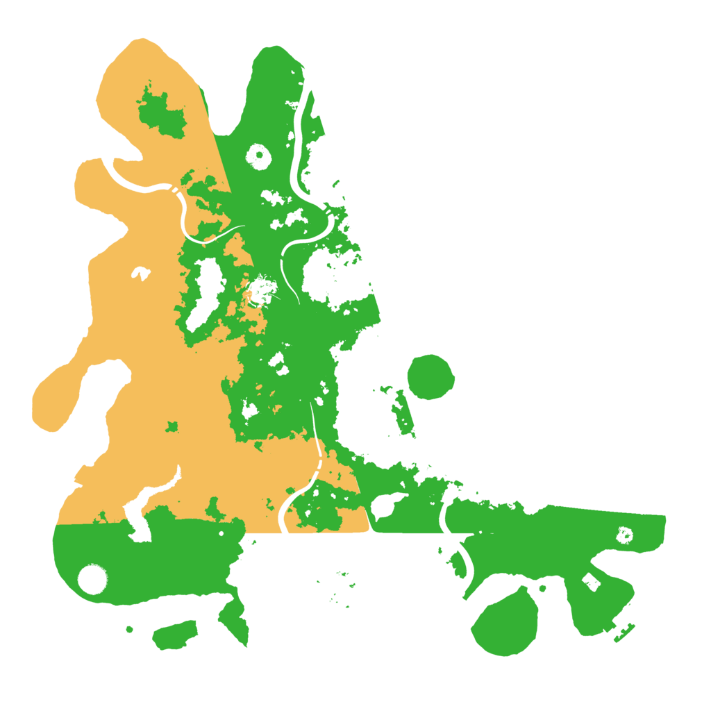 Biome Rust Map: Procedural Map, Size: 4250, Seed: 58482220